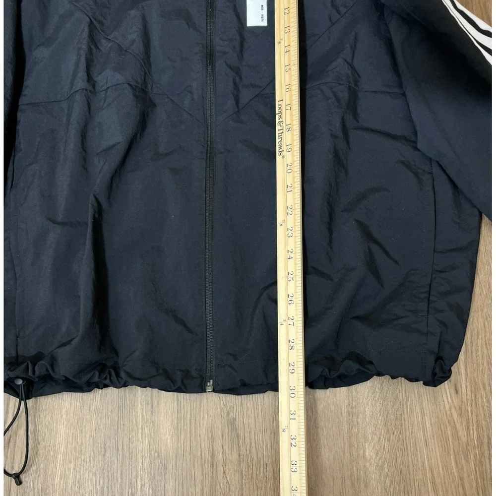 NWT Adidas NMD Track Jacket XL Black Full Zip 3 Stripe Streetwear‎